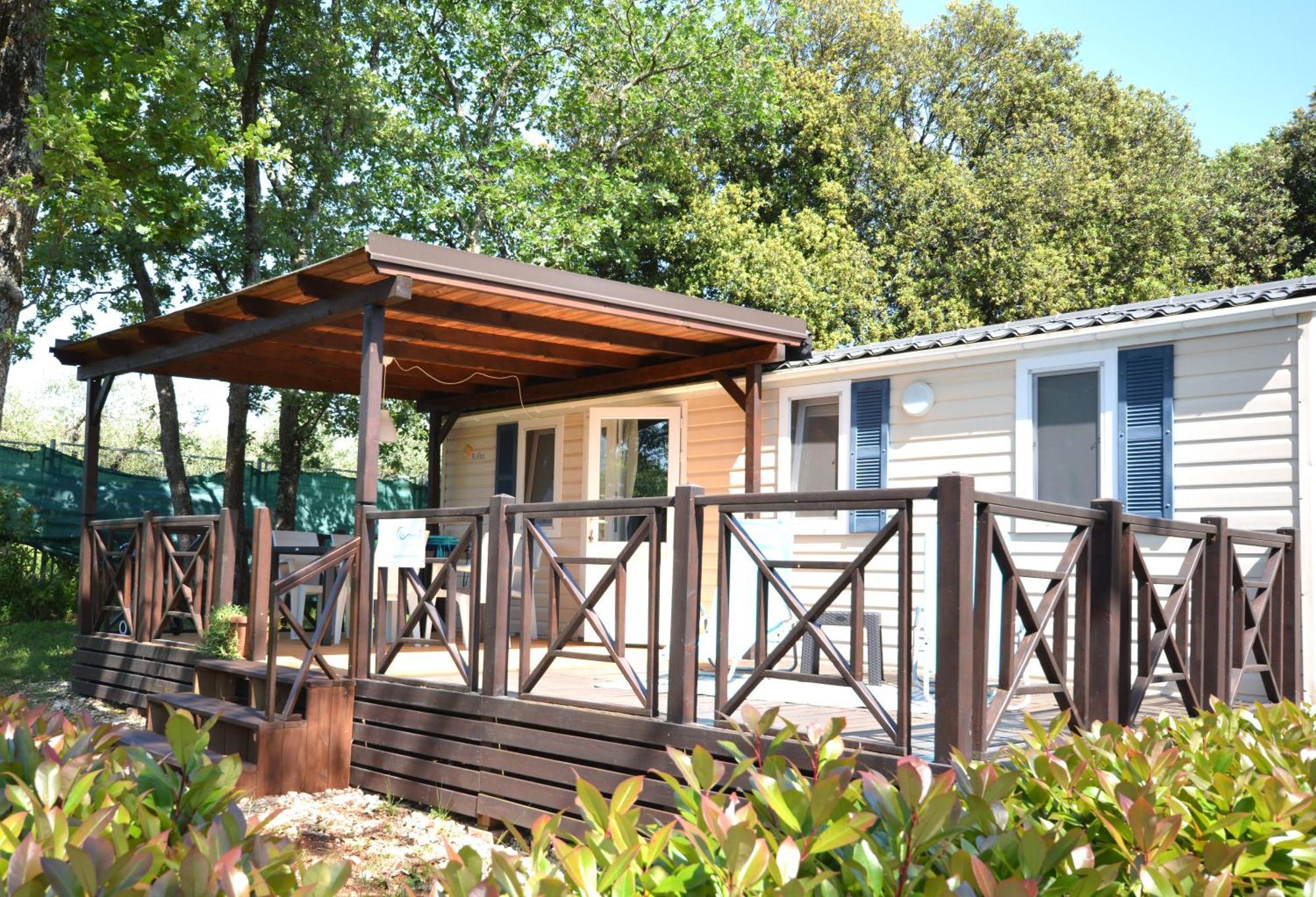 West Coast Mobilhome With Xxl Terrace In Naturist Resort Solaris Fkk Tar-Vabriga エクステリア 写真